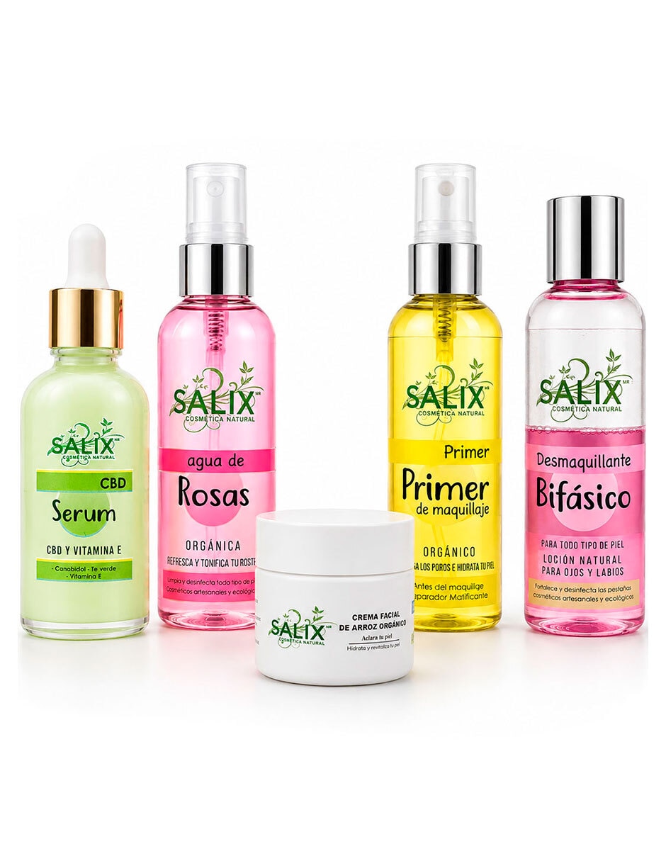 Tratamiento facial Kit Skin Care Max Salix Cosmetica Natural