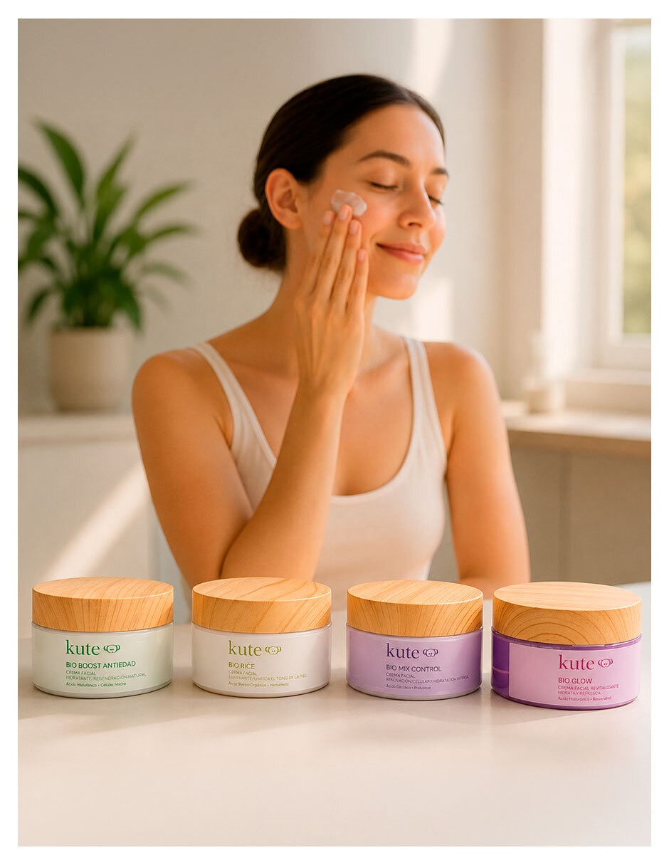 Crema facial recomendada para regenerar Cosméticos Kute todo tipo piel