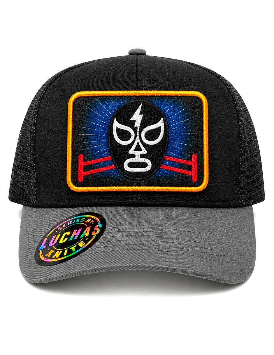 Gorra visera curva snapback casual Lucha Libre para hombre 6