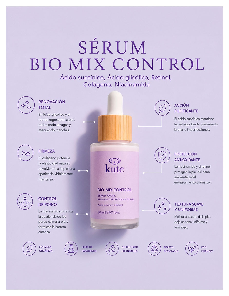 Kit cuidado de la piel tratamiento facial kit skin reset antiedad 7