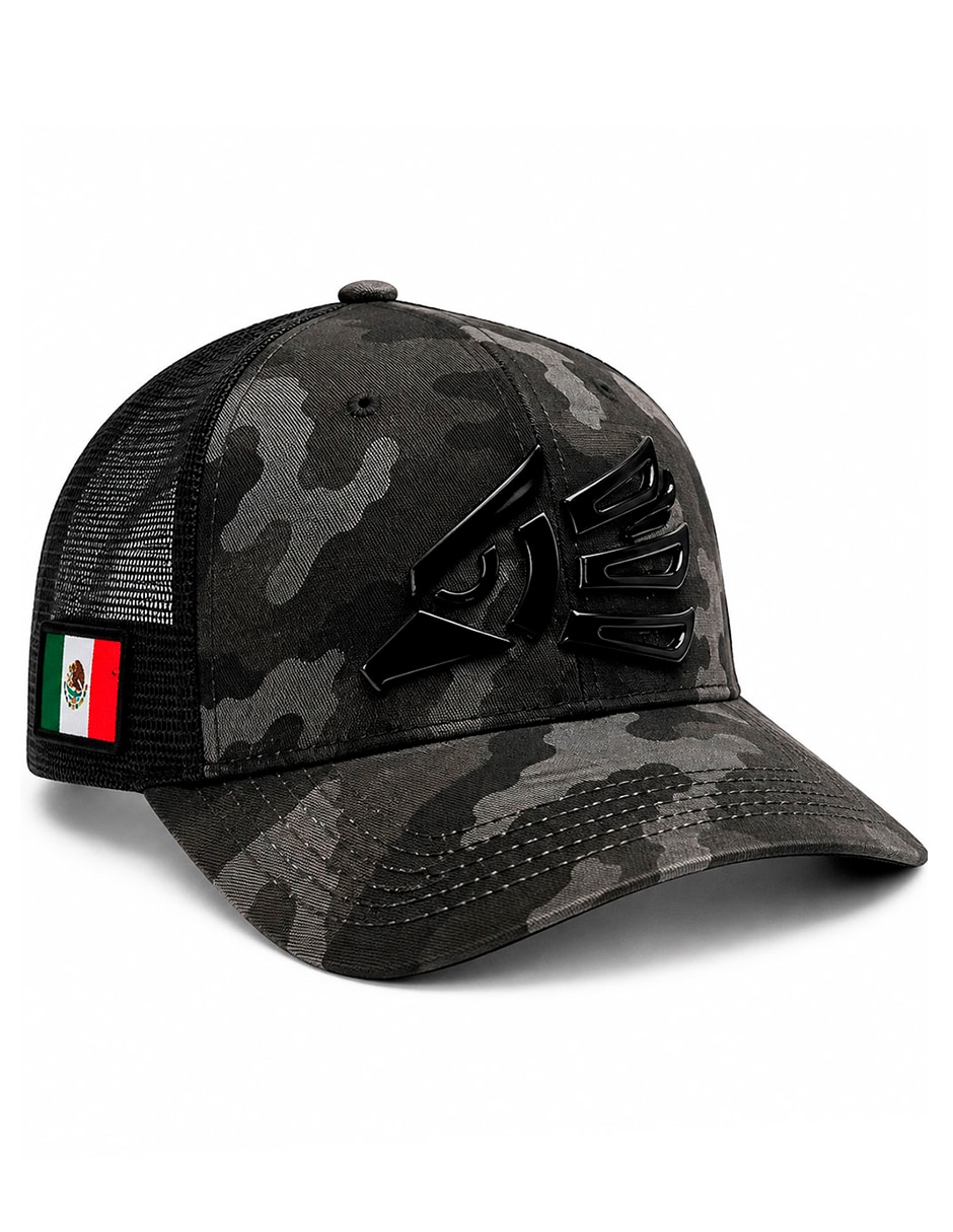 Gorra visera curva snapback casual México para hombre