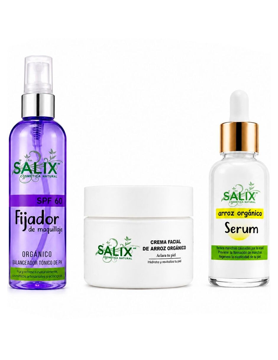 Tratamiento facial Kit Arroz Salix Cosmetica Natural