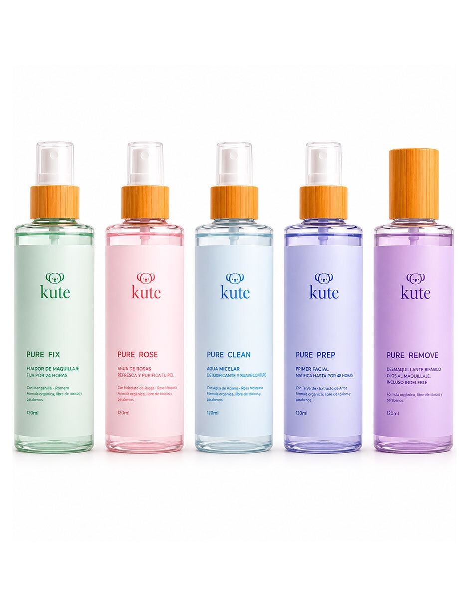 Tratamiento facial Kit Essentials Cosméticos Kute