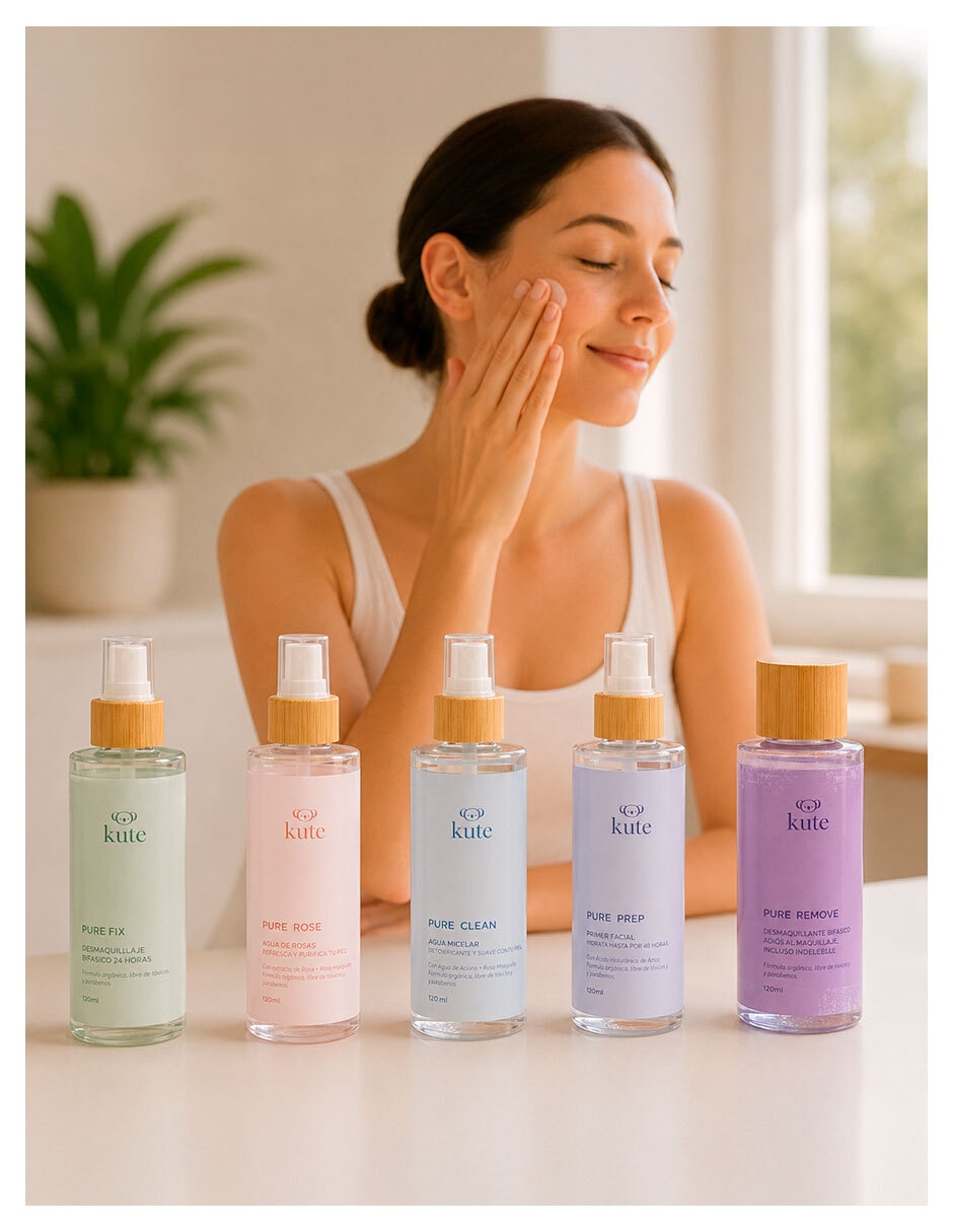 Tratamiento facial Kit Essentials Cosméticos Kute
