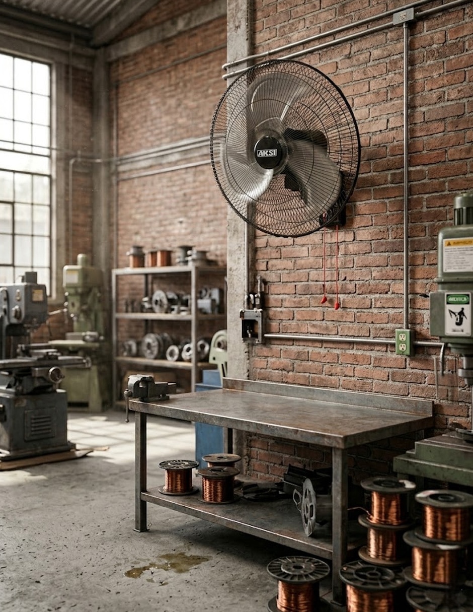 Ventilador de pared Aksi 3 velocidades