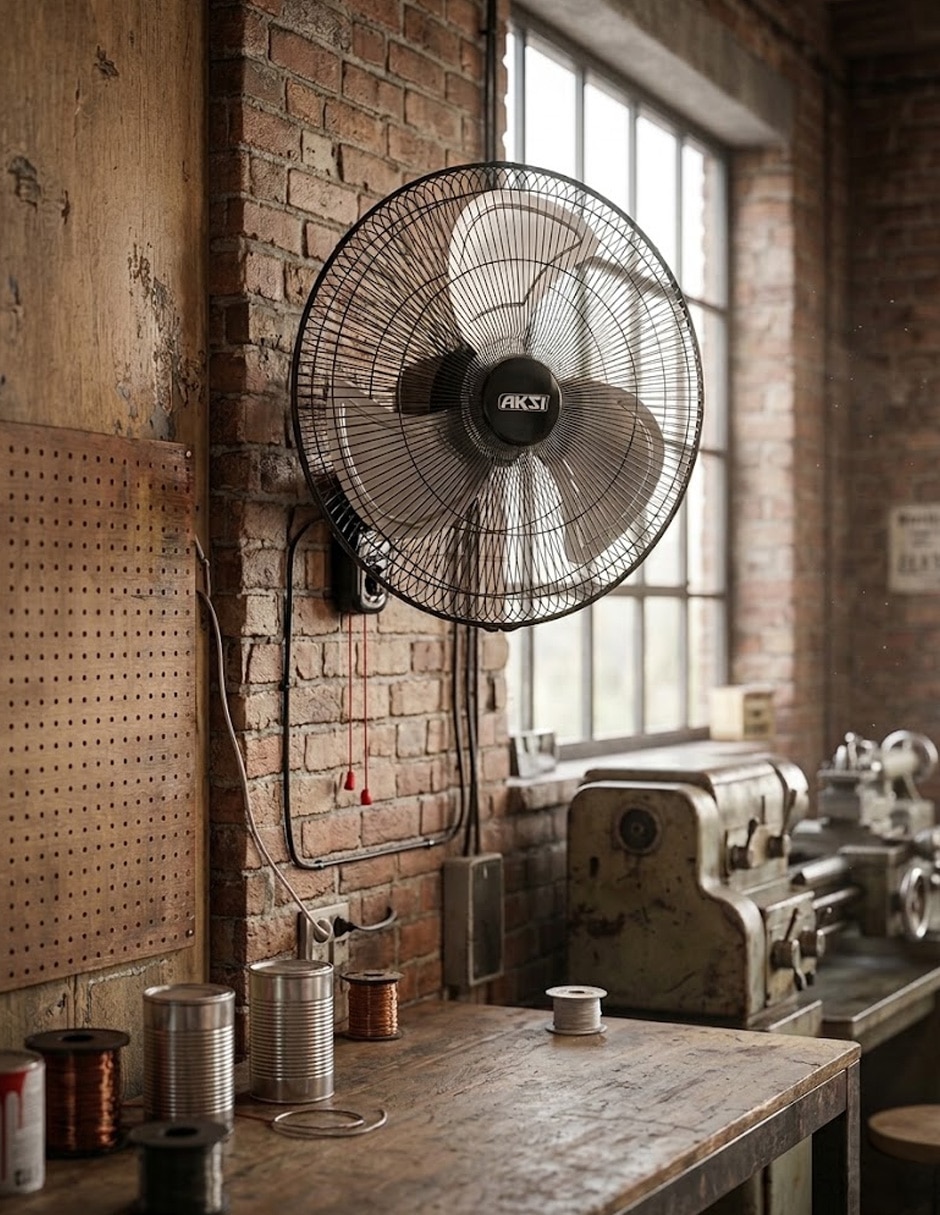 Ventilador de pared Aksi 3 velocidades