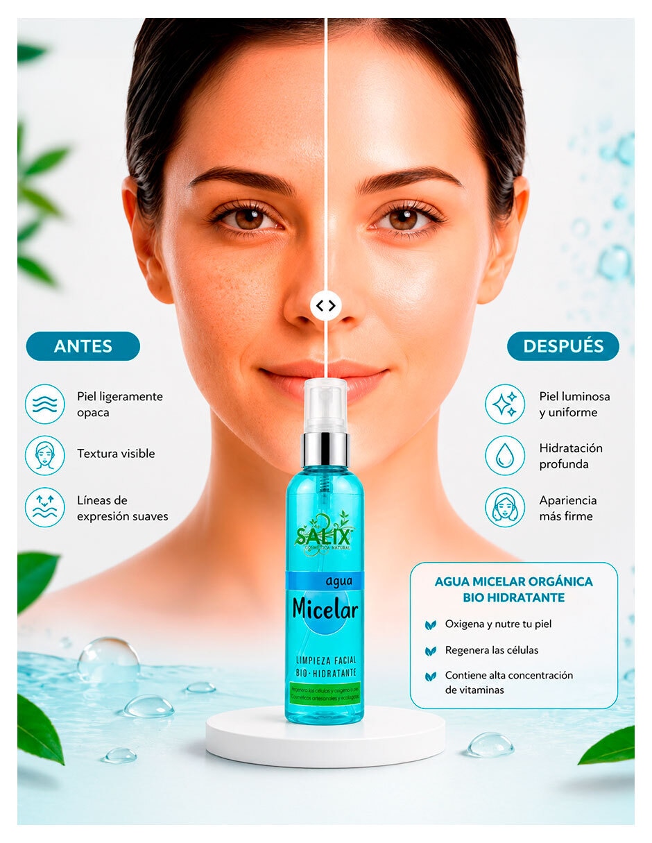 Kit desmaquillante Salix Cosmetica Natural