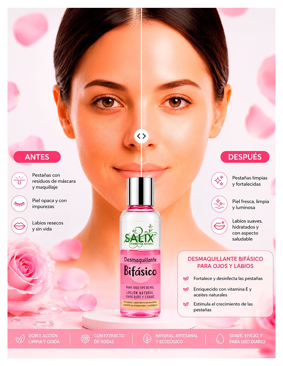 Kit desmaquillante Salix Cosmetica Natural