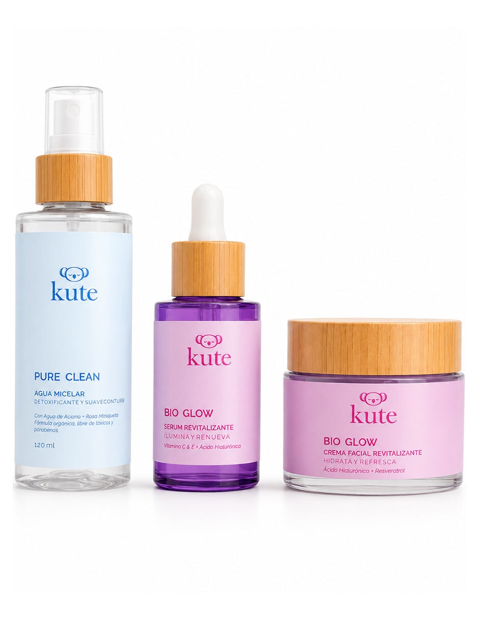 Tratamiento facial Kit Ilumina reparador Cosméticos Kute