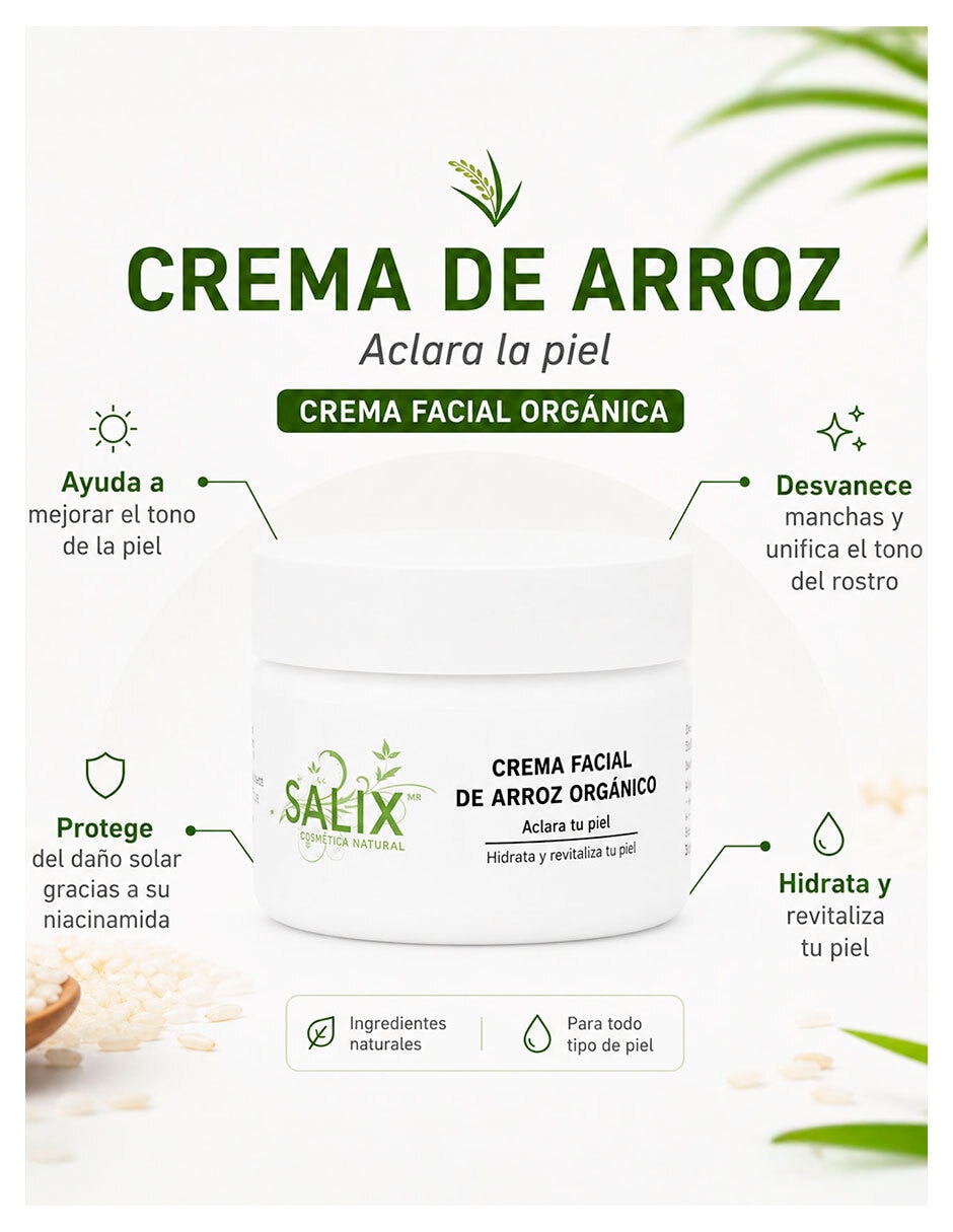 Set cremas facial recomendada prevenir signos de la edad de día y noche Salix Cosmetica Natural para todo tipo de piel