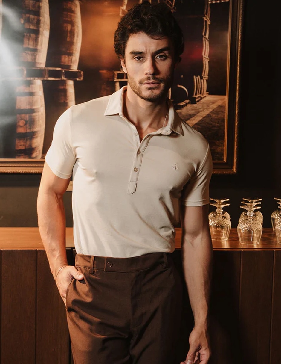 Playera Santos Polo cuello polo para hombre 8