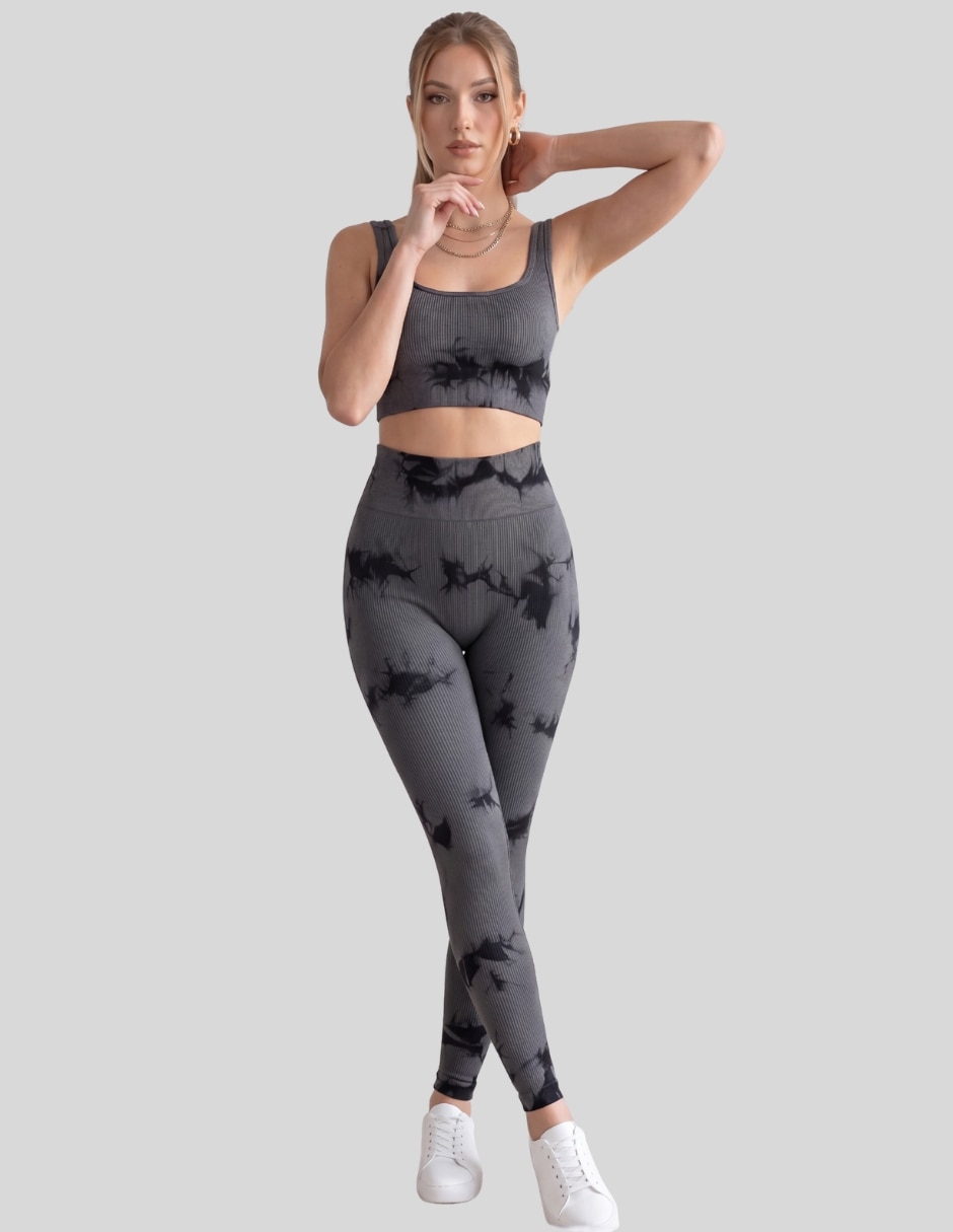 Conjunto deportivo malabis tie dye para mujer