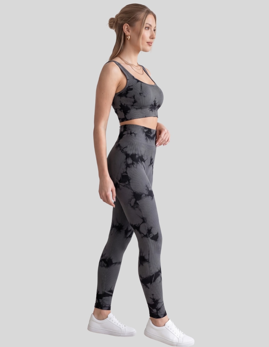 Conjunto deportivo malabis tie dye para mujer