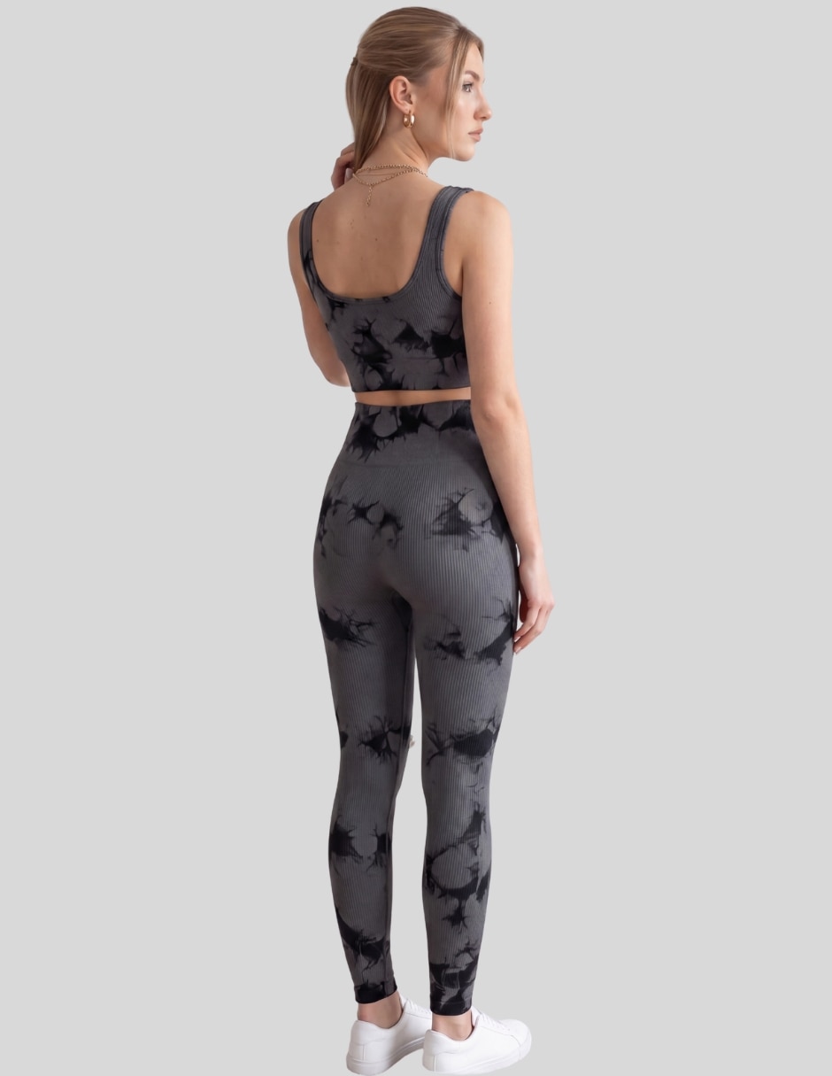 Conjunto deportivo malabis tie dye para mujer