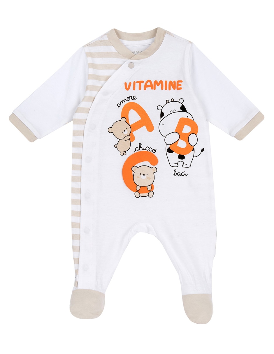 Mameluco my firt chicco de algodón para bebé infantilunisex Mameluco my firt chicco de algodón para bebé infantilunisex