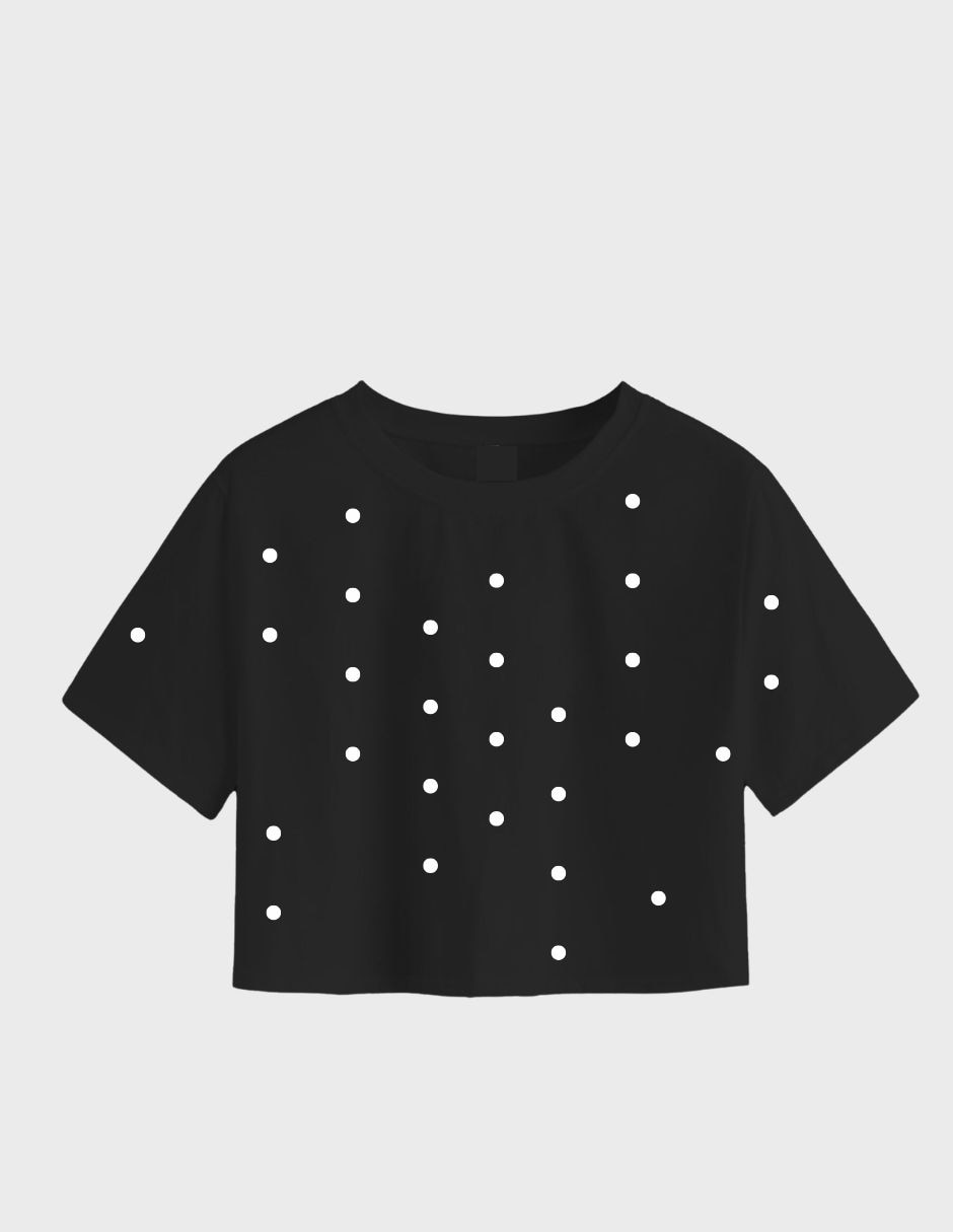 Playera manga corta cuello redondo para mujer 3