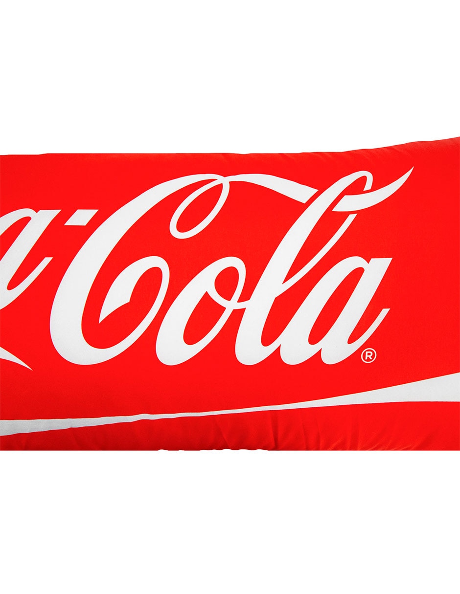 Set almohada súper jumbo Coca-Cola red firmeza medio 6