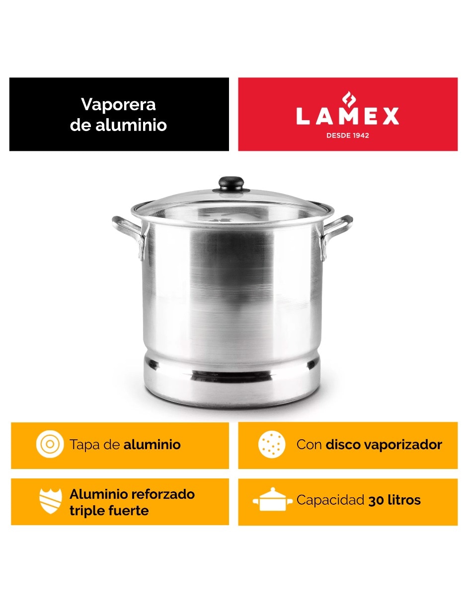 Vaporera convencional Lamex