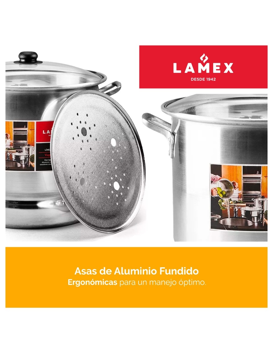 Vaporera convencional Lamex