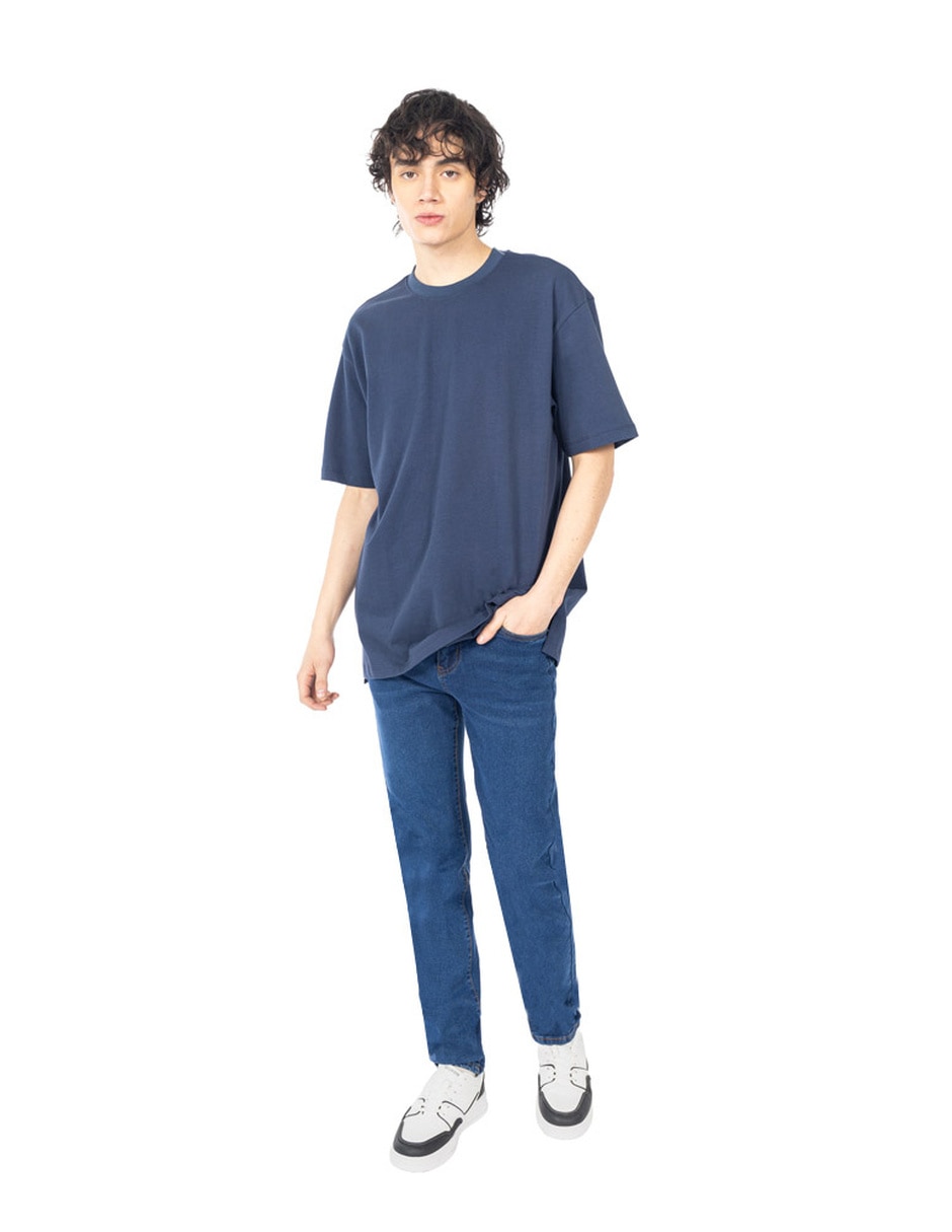 Playera cuello redondo para hombre