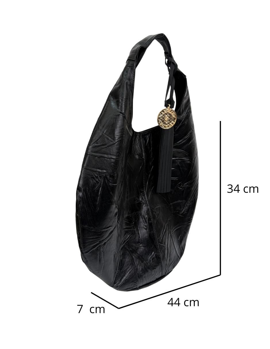 Bolsa hobo carolina crowley de piel bovino para mujer