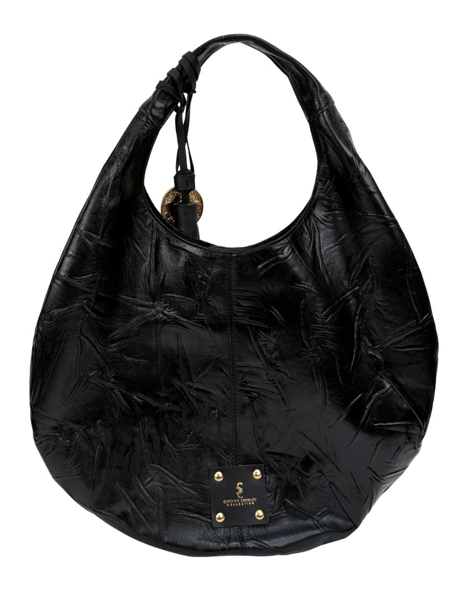 Bolsa hobo carolina crowley de piel bovino para mujer