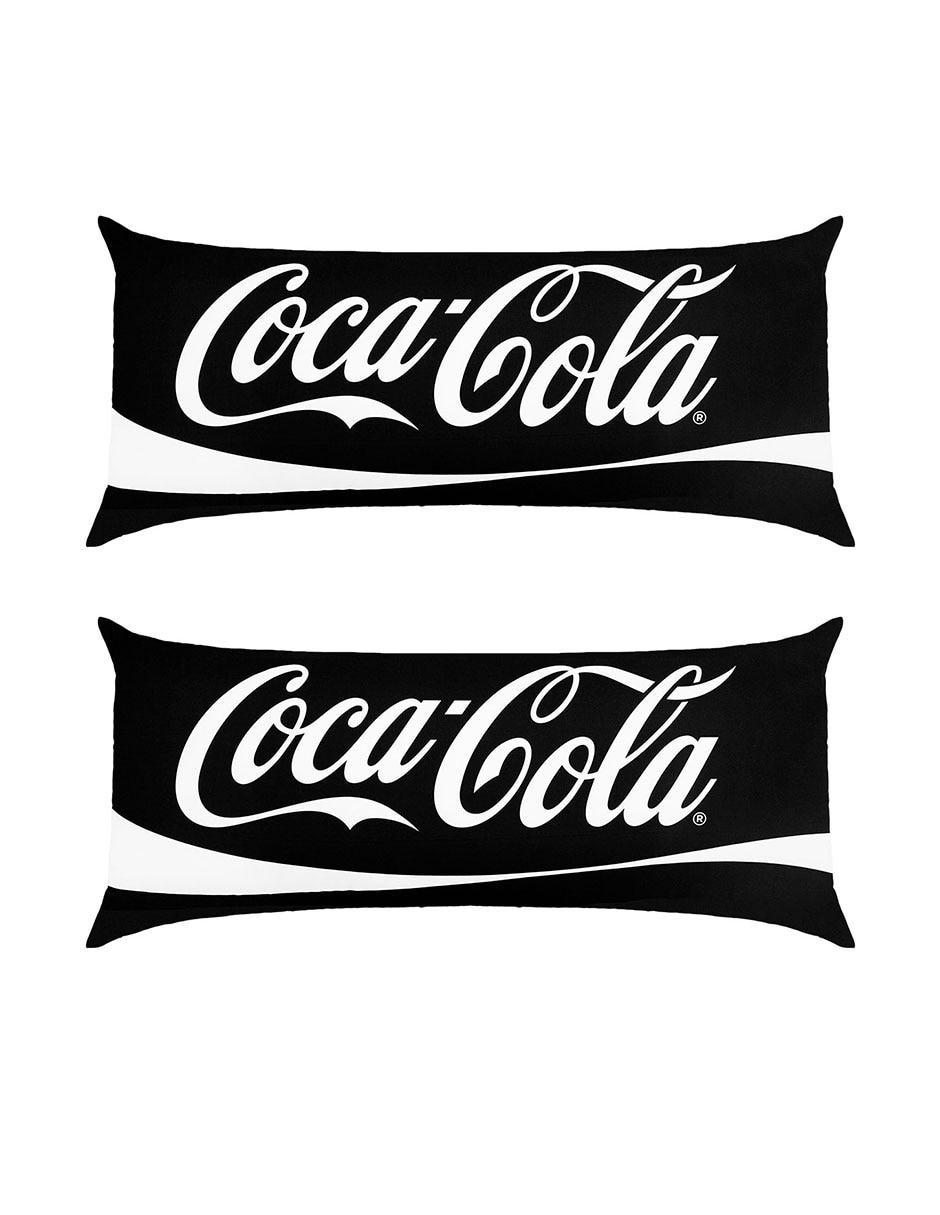 Almohada Súper Jumbo Coca-Cola Black firmeza medio Almohada Súper Jumbo Coca-Cola Black firmeza medio
