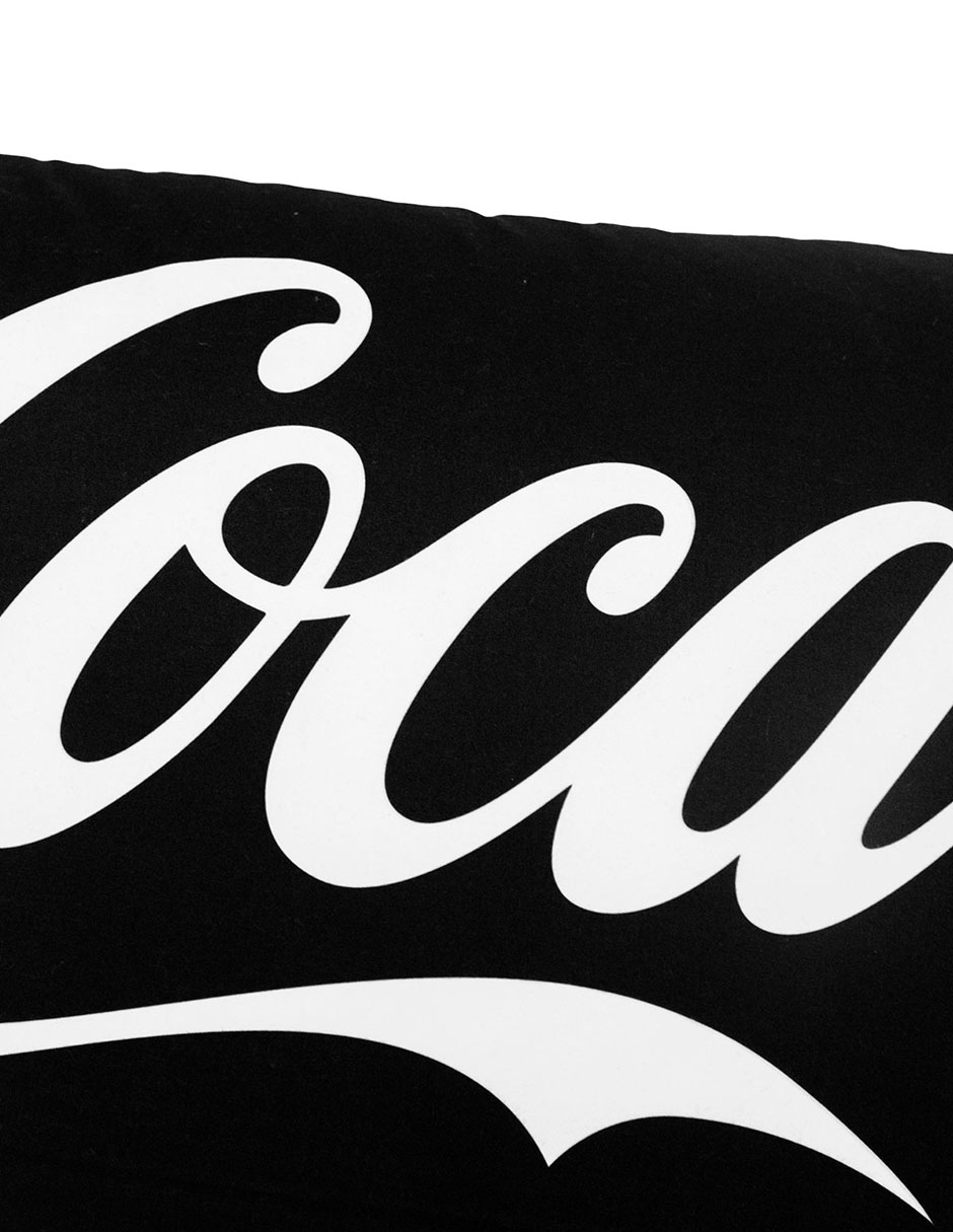 Almohada Providencia Súper Jumbo Coca-Cola Black firmeza medio