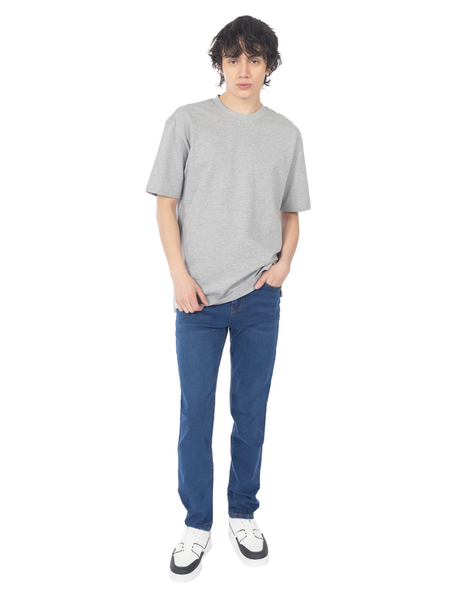 Playera cuello redondo para hombre 4