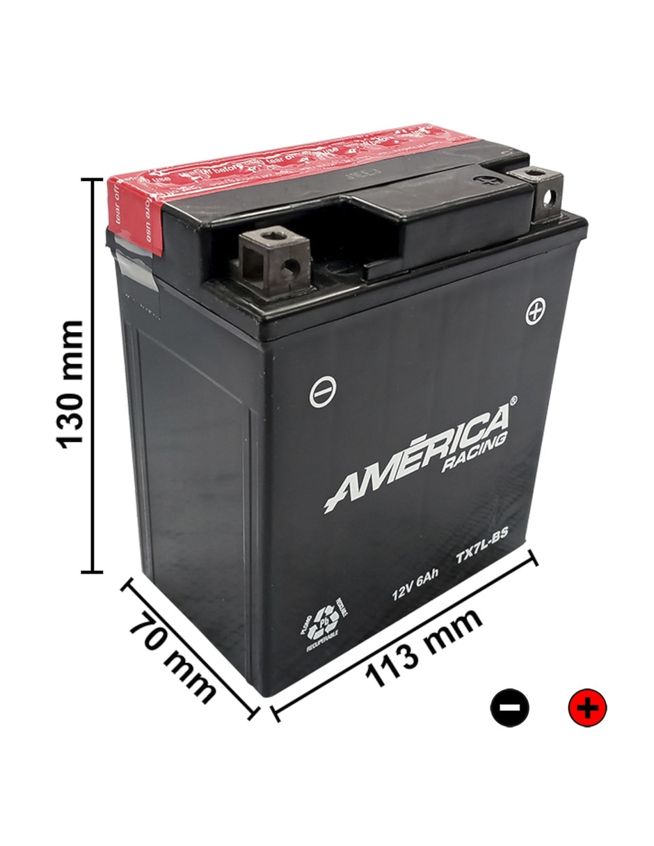 Moto batería America TX7L-BS-AM