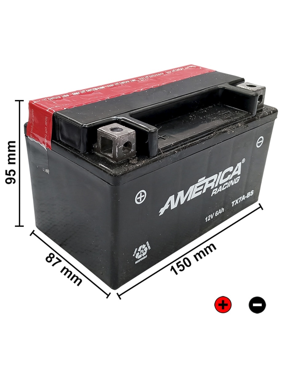 Moto batería America TX7A-BS-AM