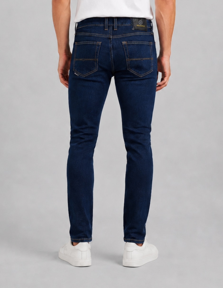 Jeans skinny skinny para hombre 3