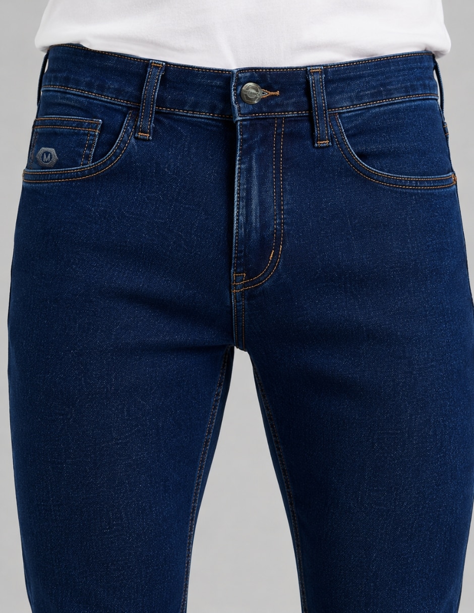 Jeans skinny skinny para hombre 2
