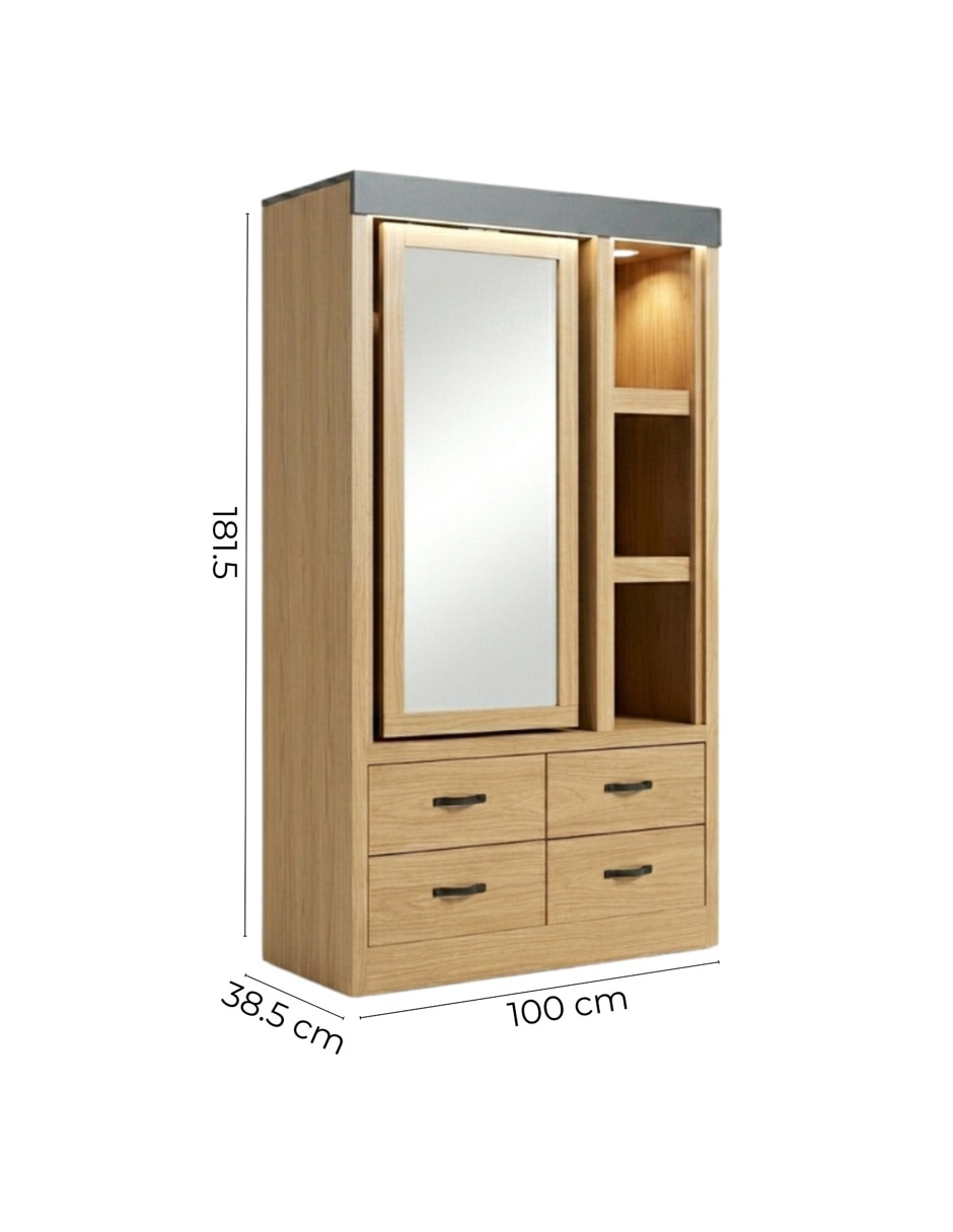 Espejo rectangular Amberes 12