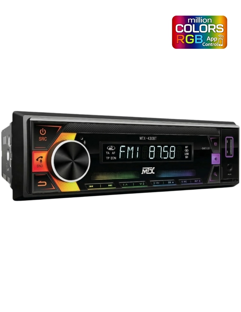 Autoestéreo un din Mtx MTX-430BT