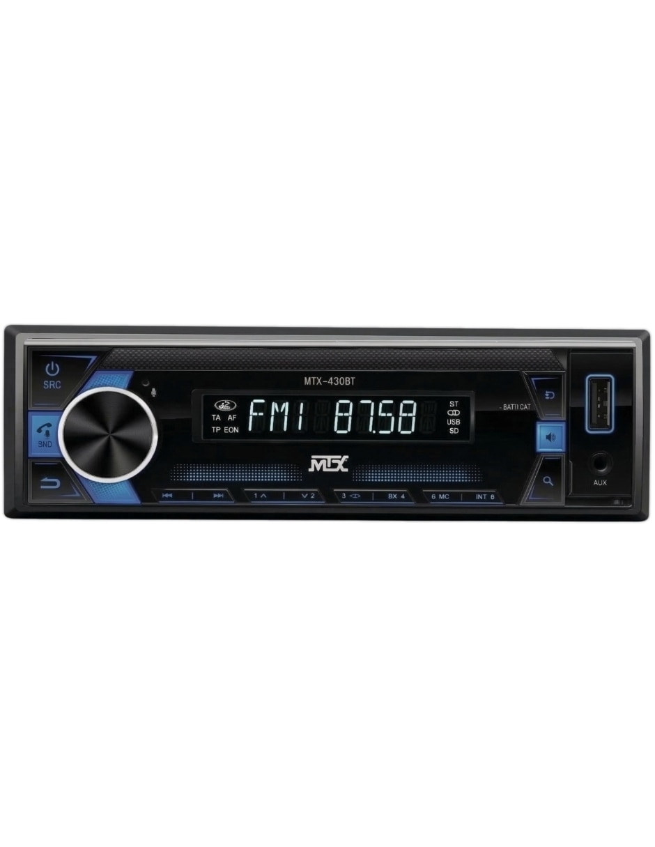 Autoestéreo un din Mtx MTX-430BT