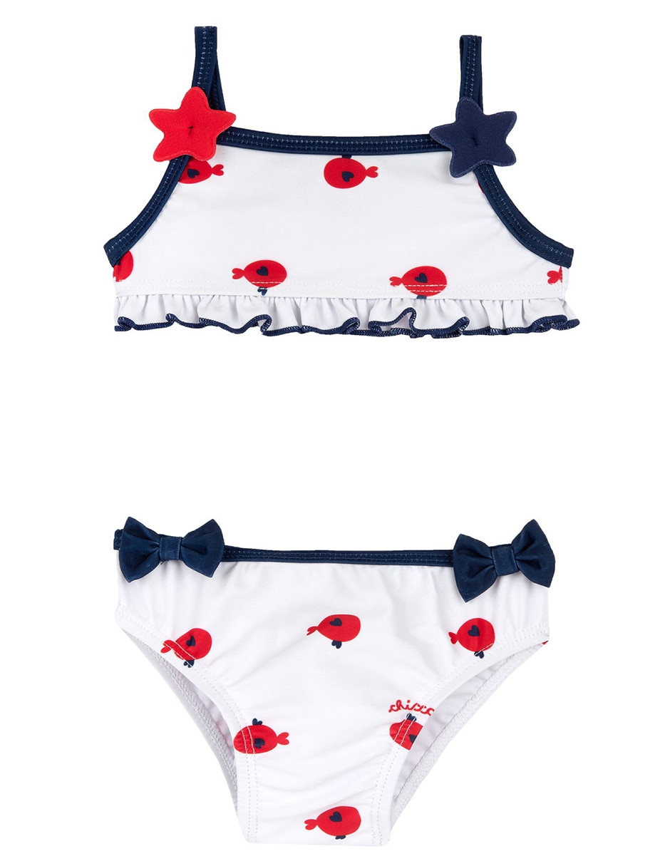 Traje de baño my first chicco náutico para bebé niña Traje de baño my first chicco náutico para bebé niña