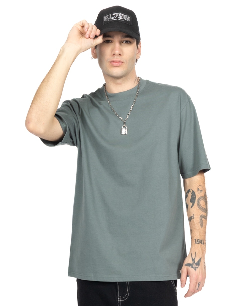 Playera cuello redondo para hombre