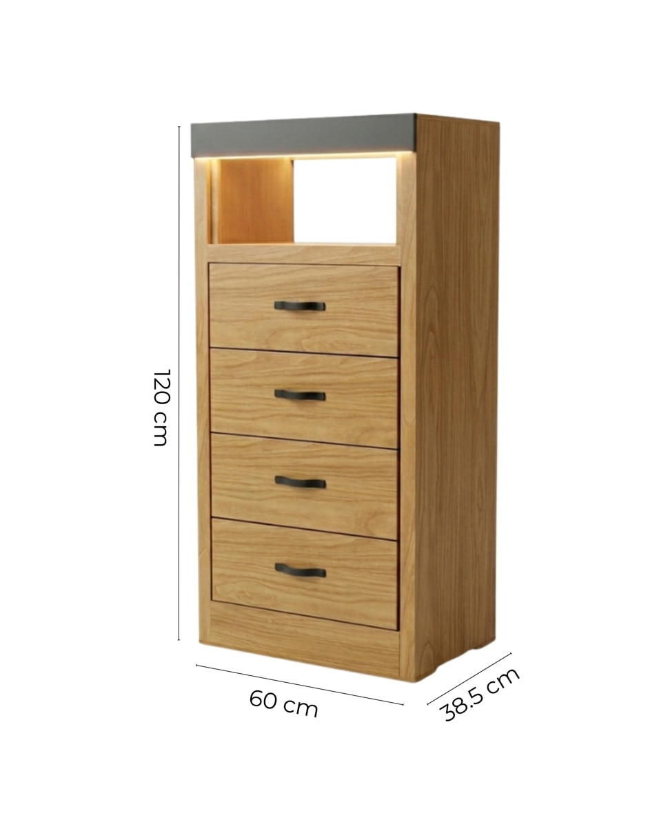 Cómoda amberes de melamina 7