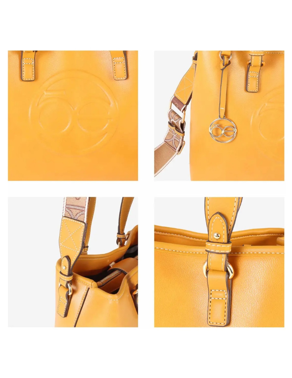 Bolsa tote de piel vegana para mujer 4