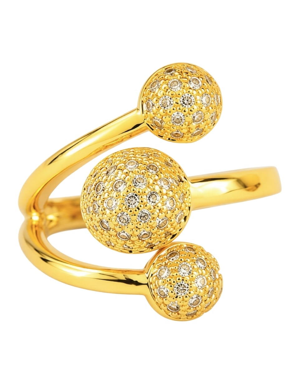Anillo zirconia baño de oro Anillo zirconia baño de oro