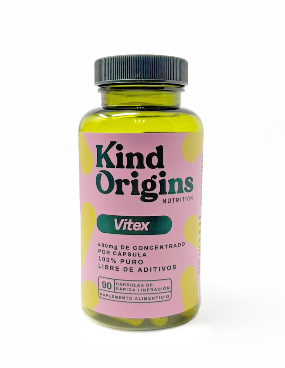 Vitex Agnus Castus 400 mg 90 cápsulas con bayas de sauzgatillo