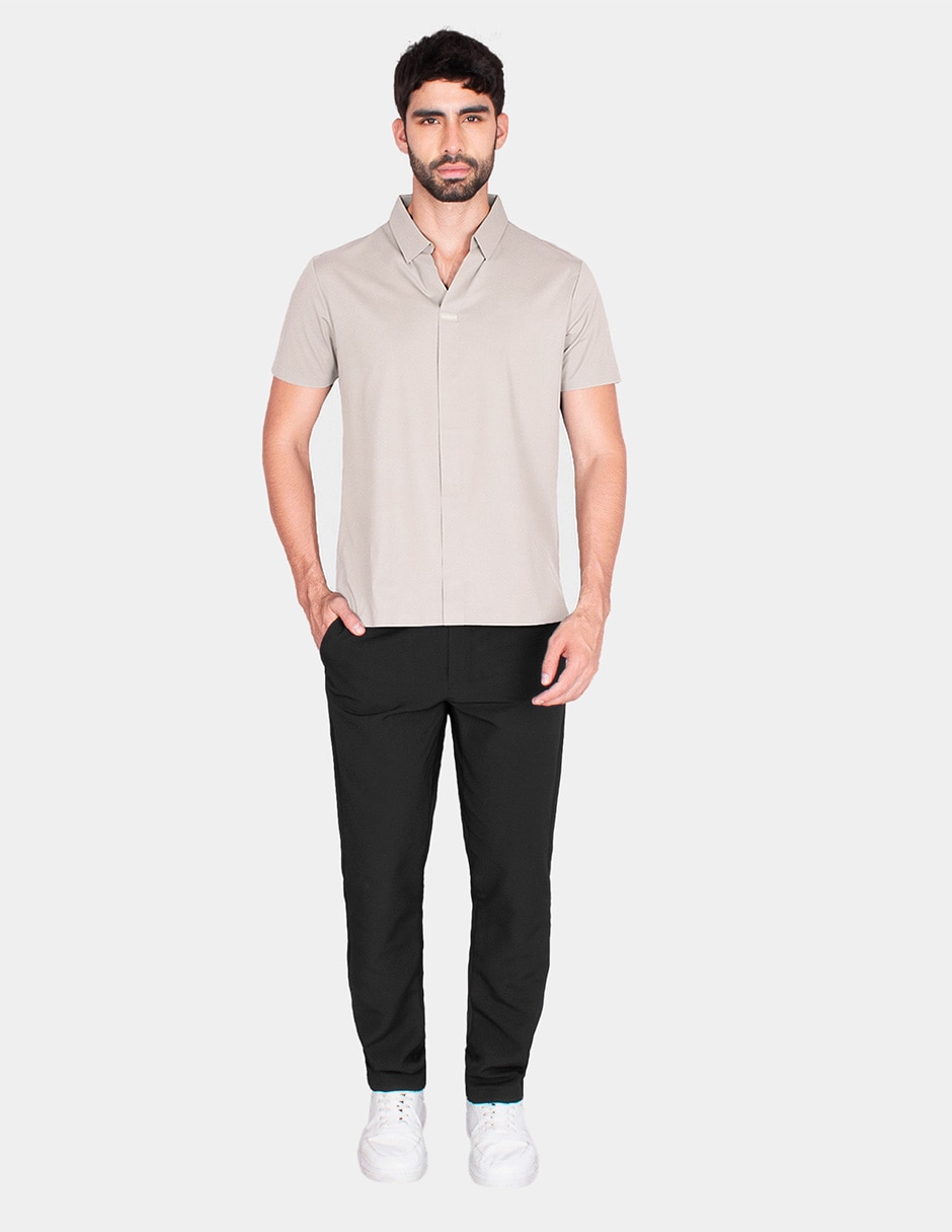 Camisa casual manga corta para hombre 2