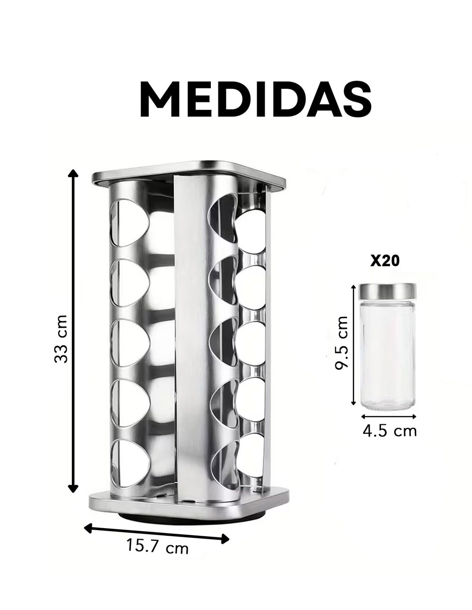 Especiero giratorio 8