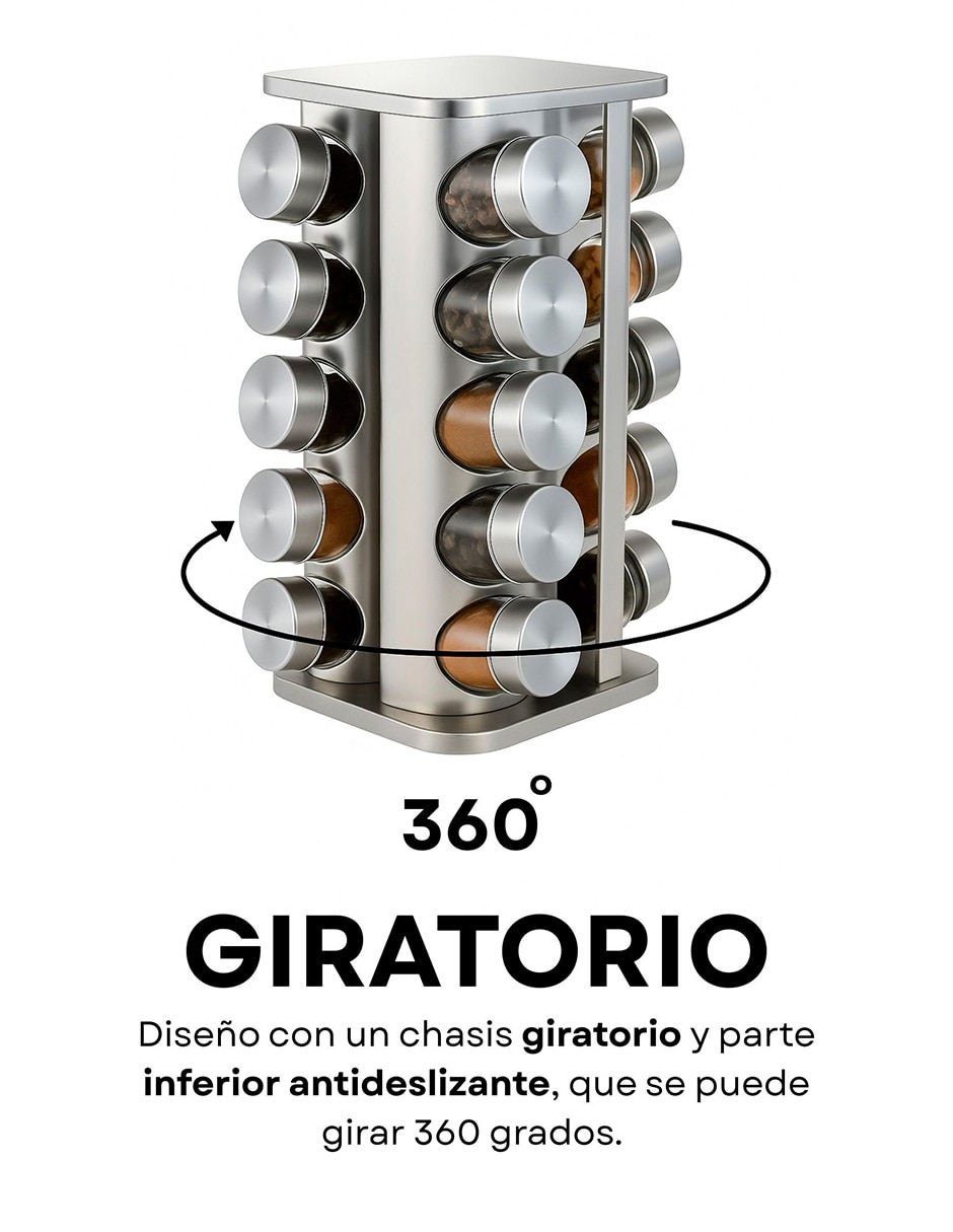 Especiero giratorio 4