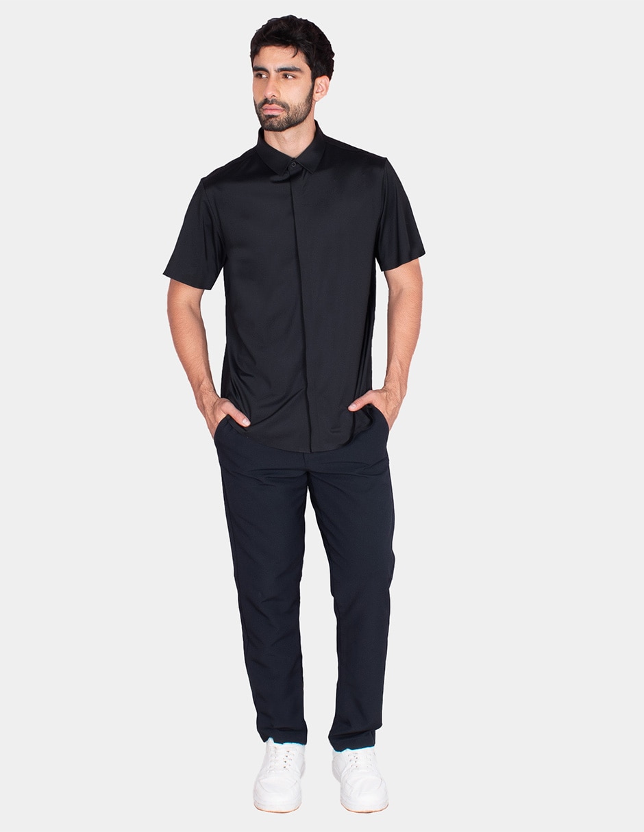 Camisa casual manga corta para hombre 2