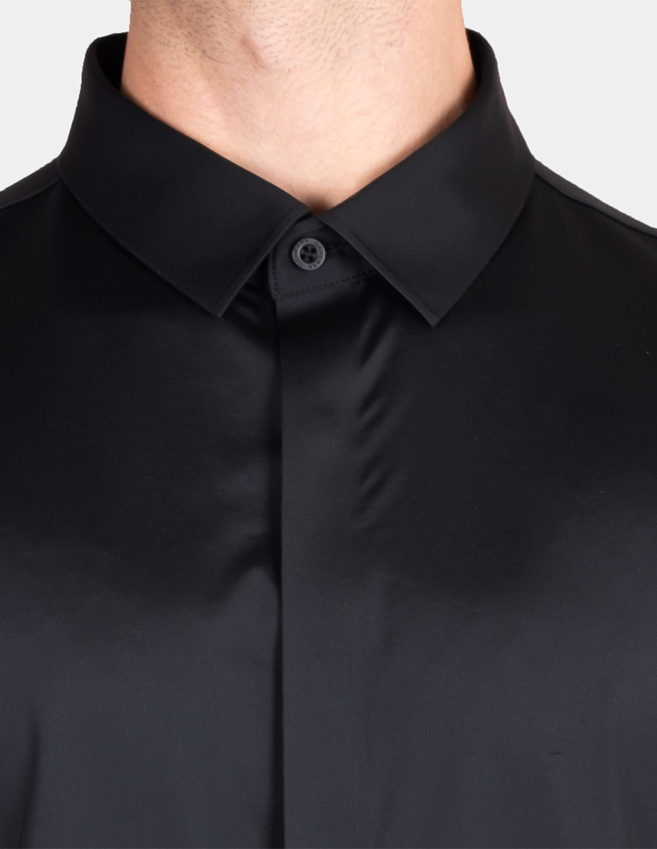 Camisa casual manga corta para hombre 4