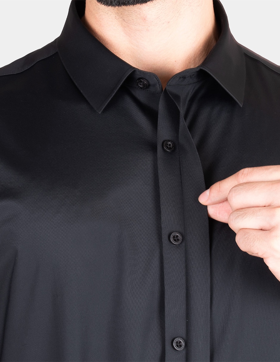 Camisa casual manga corta para hombre 5