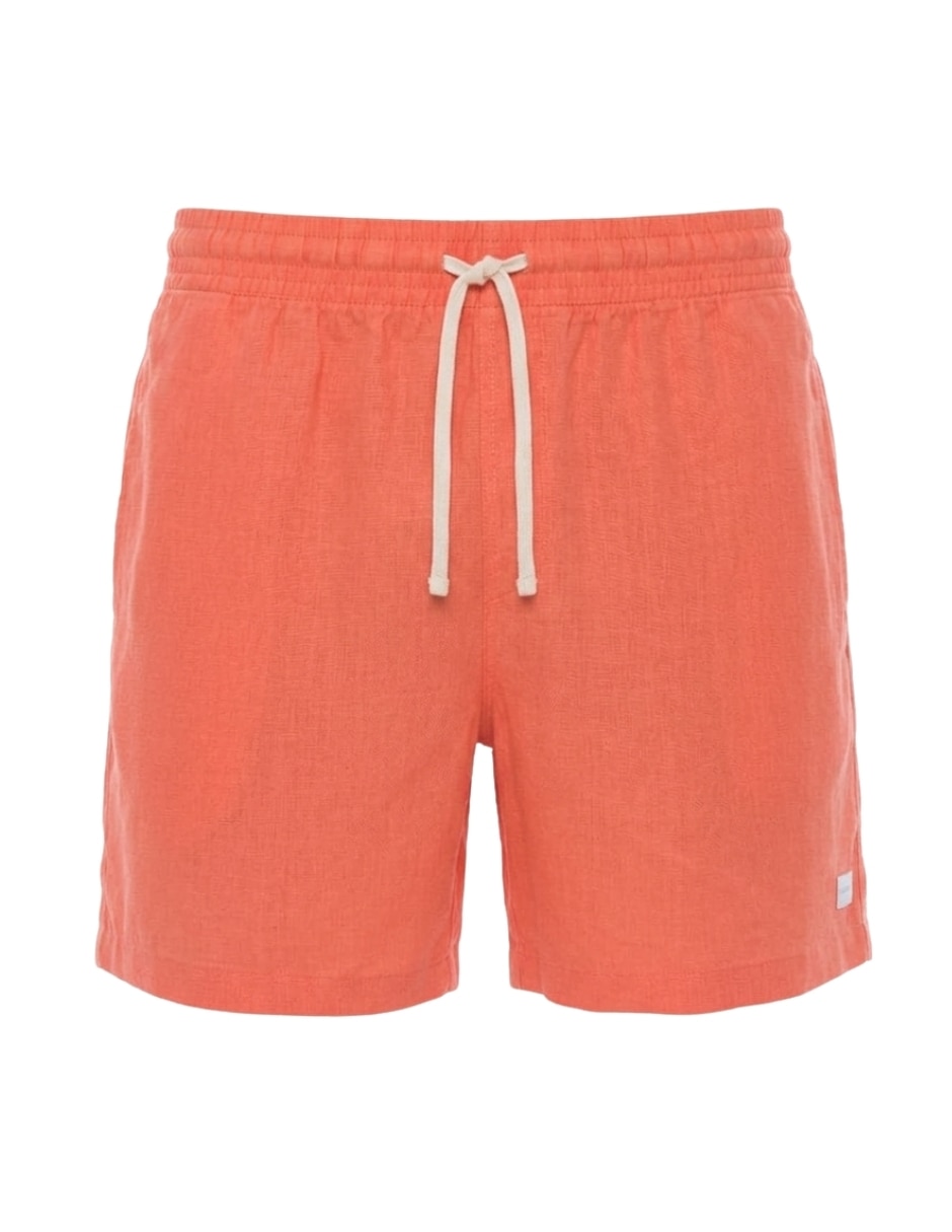 Bermuda mundo unico confort de lino para hombre