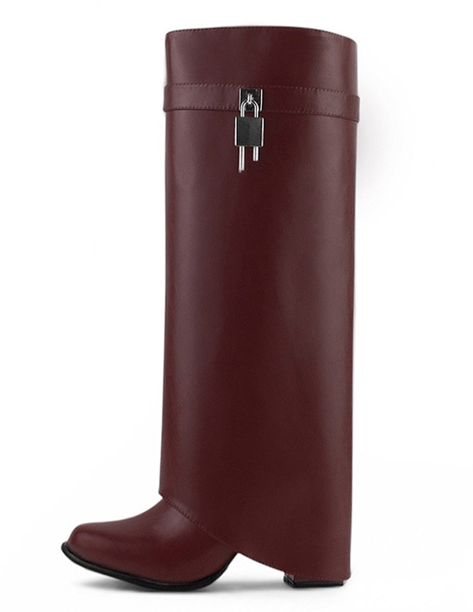 Bota abajo de la rodilla 2037-434-a de sintético para mujer Bota abajo de la rodilla 2037-434-a de sintético para mujer
